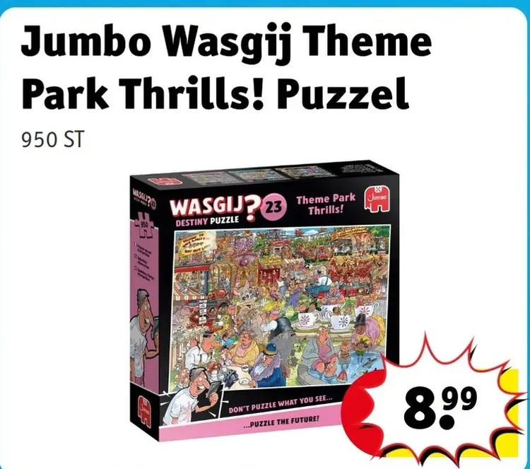 Aanbieding: Jumbo Wasgij  Theme park Thrills