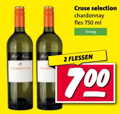 Aanbieding: Cruse selection chardonnay