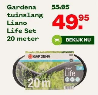 Aanbieding: Gardena tuinslang Liano Life Set