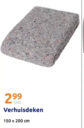 Promotie: Verhuisdeken