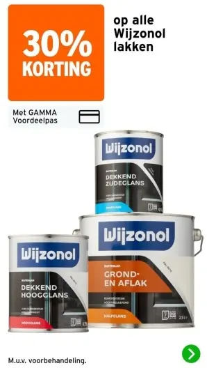 Aanbieding: Wijzonol lakken