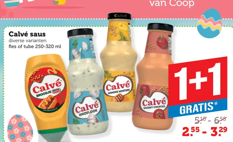 Aanbieding: Calvé saus
