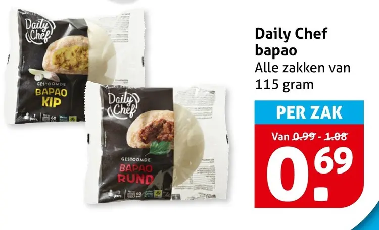 Aanbieding: Daily Chef bapao