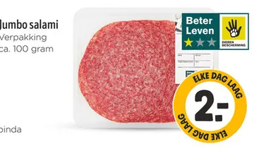 Aanbieding: Jumbo salami