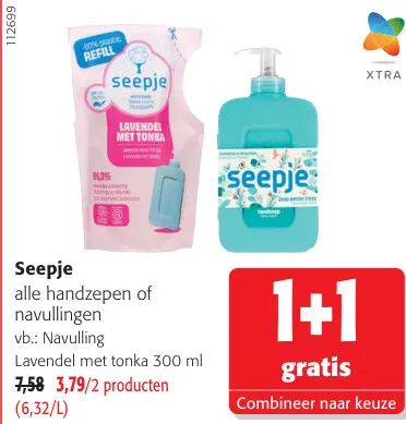 Promotie: Alle handzepen of navullingen