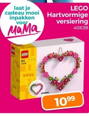 Aanbieding: Hartvormige versiering