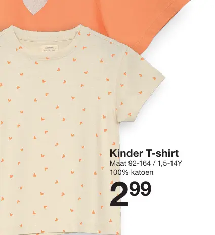 Aanbieding: Kinder T-shirt