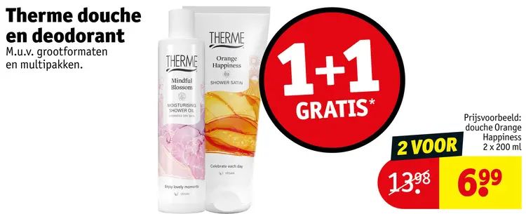 Aanbieding: Douche en deodorant