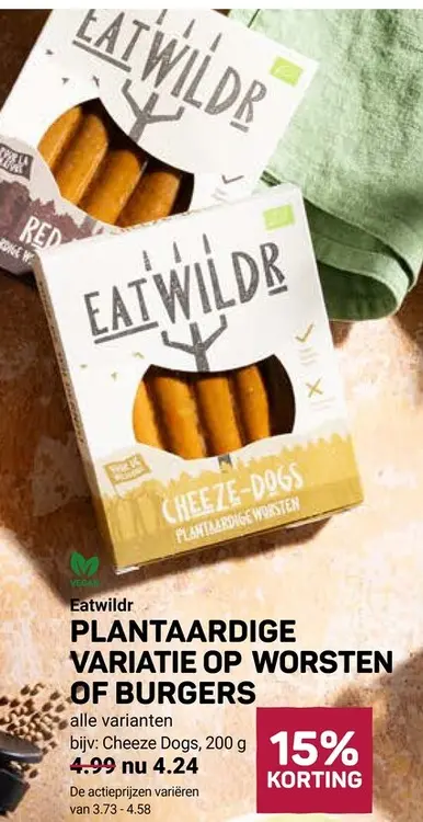 Aanbieding: Cheeze-dogs