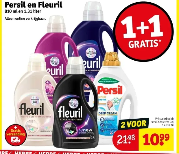 Aanbieding: Persil en Fleuril