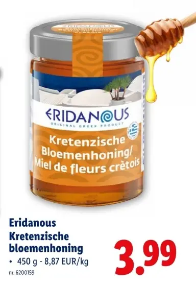 Promotie: Kretenzische bloemenhoning