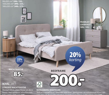 Aanbieding: KONGSBERG BEDFRAME