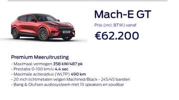 Aanbieding: Mach - E GT