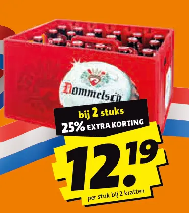 Aanbieding: Dommelsch krat