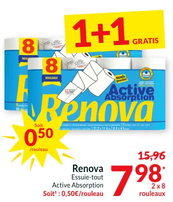 Offre: Essuie-tout Active Absorption