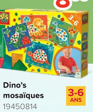 Offre: Dino's mosaïques