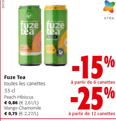Offre: Fuze Tea