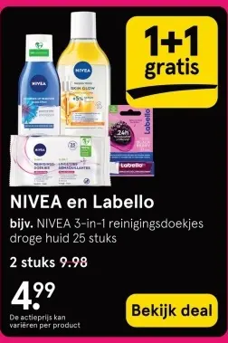 Aanbieding: NIVEA en Labello