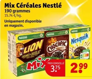 Offre: Mix Céréales
