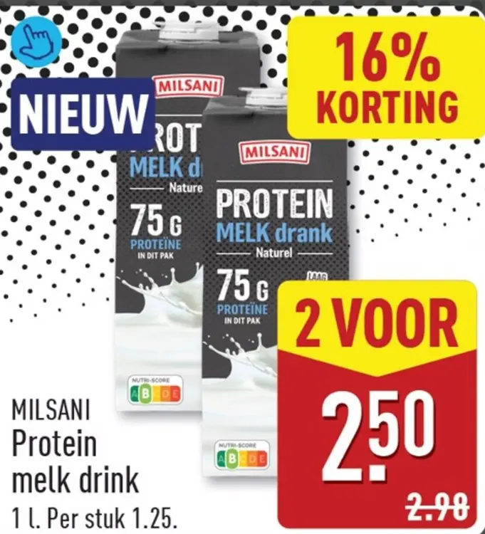 Aanbieding: Protein melk drank