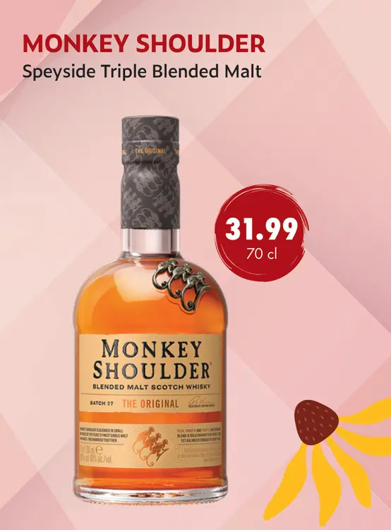 Aanbieding: Monkey shoulder