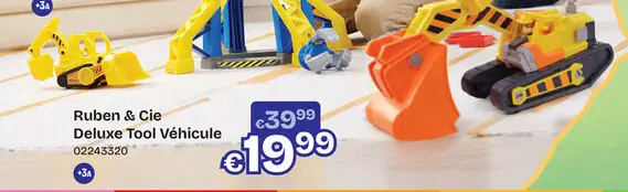 Offre: Rubble & Crew - Deluxe Tool Véhicule