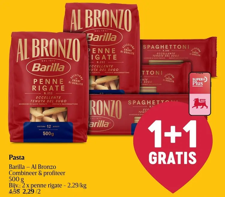 Promotie: Pasta Barilla - Al Bronzo
