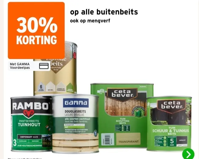 Aanbieding: Buitenbeits