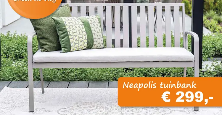 Aanbieding: Neapolis tuinbank