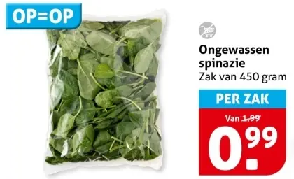 Aanbieding: Spinazie