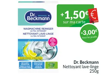 Offre: Nettoyant lave-linge