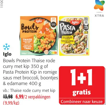 Promotie: Bowls Protein of Pasta Protein