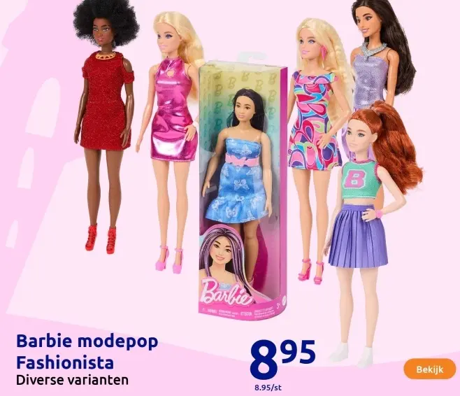 Aanbieding: Barbie modepop Fashionista