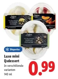 Aanbieding: Luxe mini ijsdessert