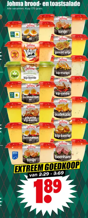 Aanbieding: Johma brood- en toastsalade