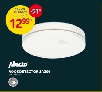 Aanbieding: ROOKDETECTOR SA300