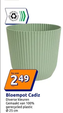 Aanbieding: Bloempot Cadiz