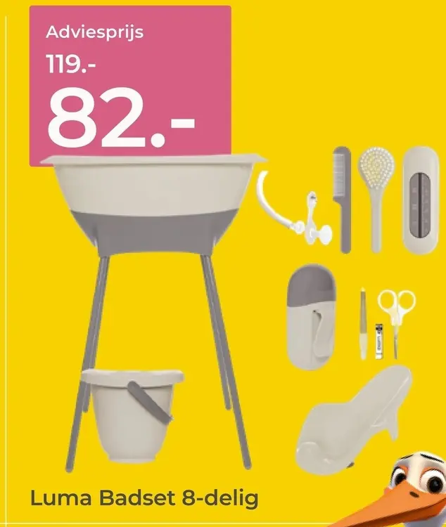 Aanbieding: Luma Badset 8-delig