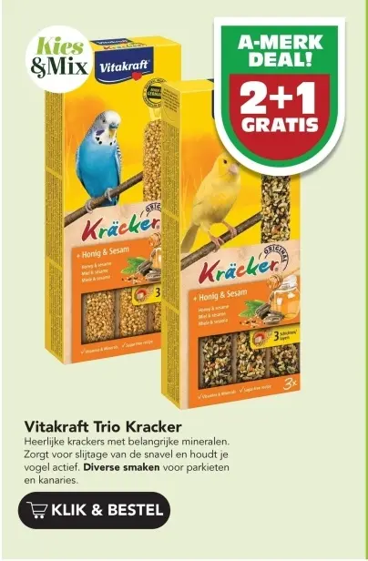 Aanbieding: Vitakraft Trio Kracker