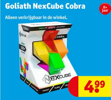 Aanbieding: Goliath NexCube Cobra