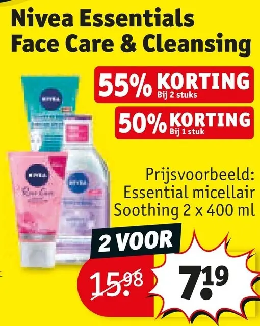 Aanbieding: Essentials Face Care & Cleansing