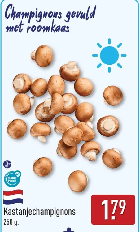 Aanbieding: Kastanjechampignons