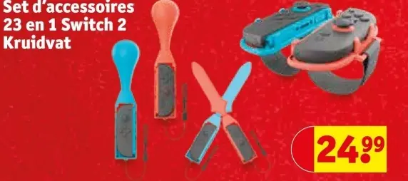 Offre: Set d'accessoires 23 en 1 Switch 2