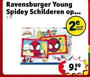 Promotie: Ravensburger Young Spidey Schilderen op Nummer