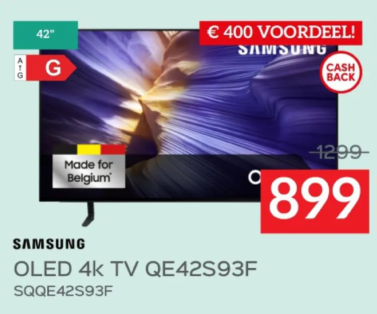 Promotie: Oled 4k tv qe42s93f