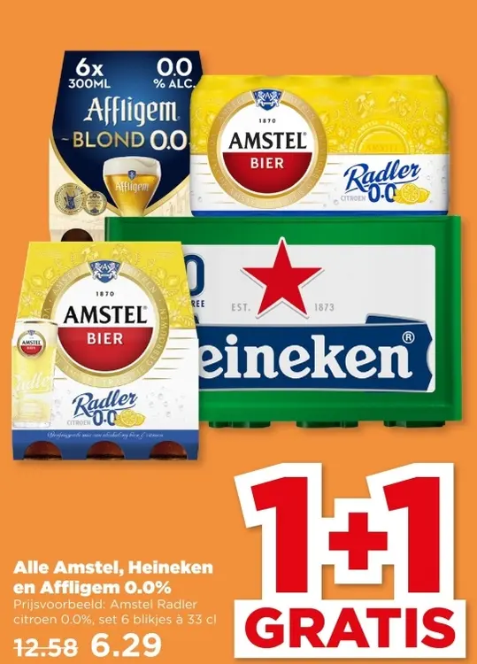 Aanbieding: Amstel Radler citroen 0.0%