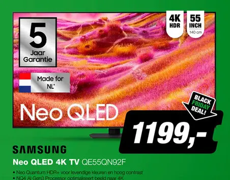 Aanbieding: Neo QLED 4K TV QE55QN92F