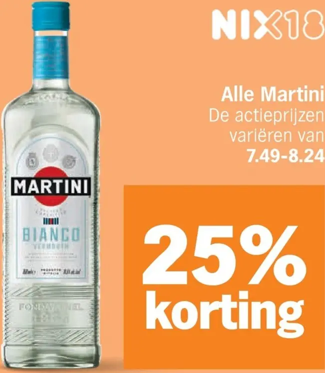 Aanbieding: Martini