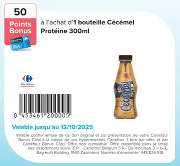 Offre: Cécémel Protéine