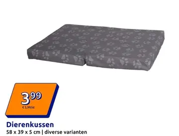 Aanbieding: Dierenkussen